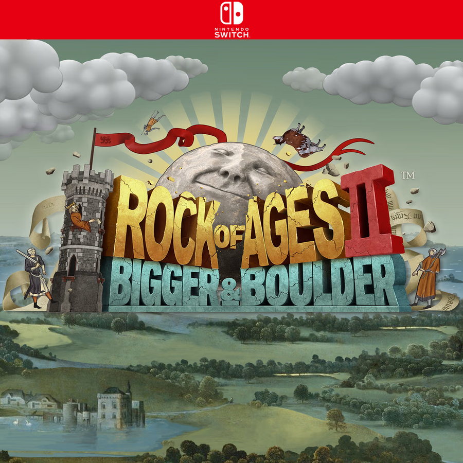 Carátula de Rock of Ages 2: Bigger & Boulder - Nintendo Switch