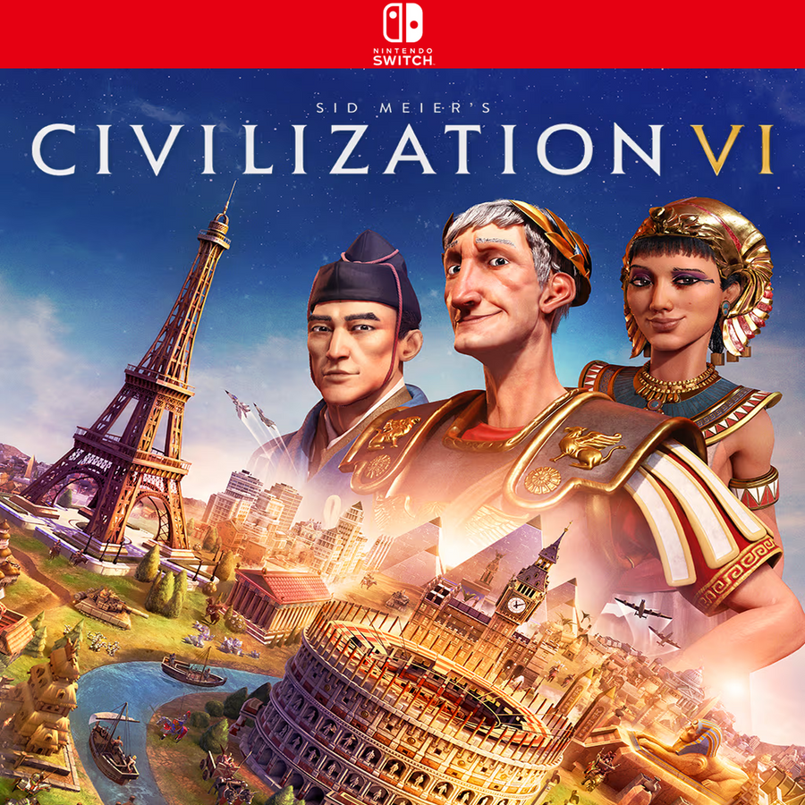Carátula de Sid Meiers Civilization VI - Nintendo Switch