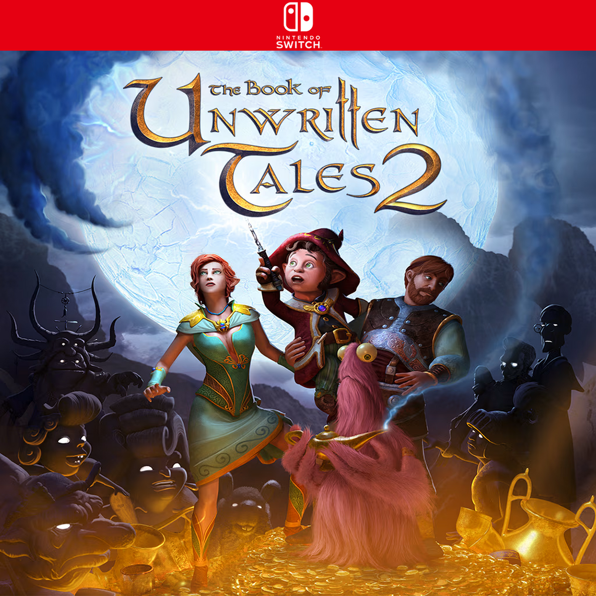Carátula de The Book of Unwritten Tales 2 - Nintendo Switch