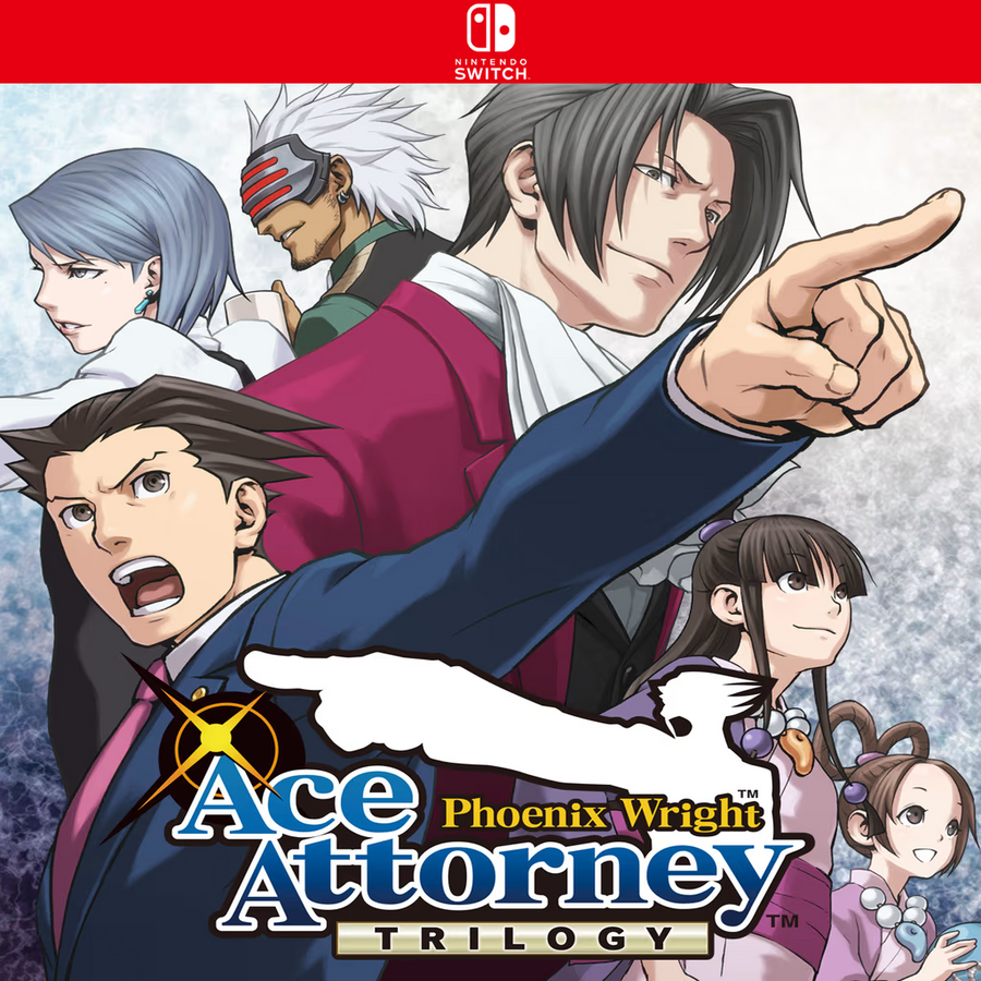 Carátula de Phoenix Wright: Ace Attorney Trilogy - Nintendo Switch