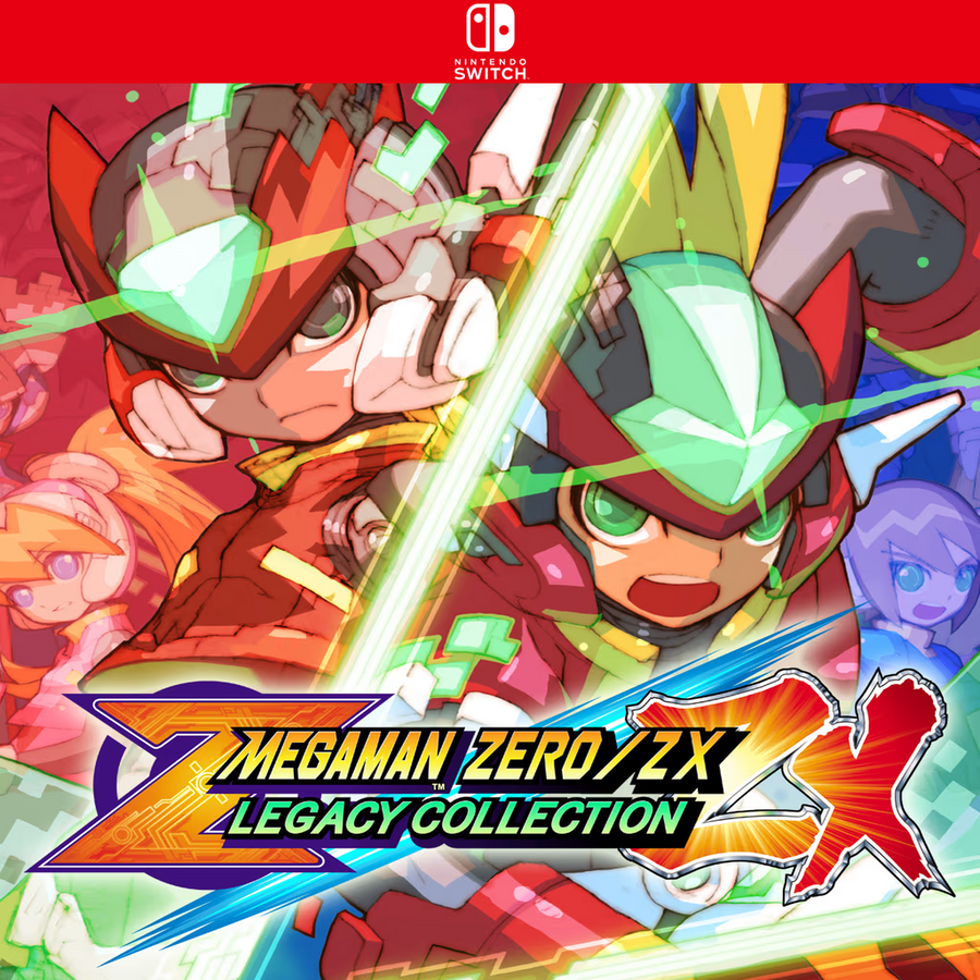 Carátula de Mega Man Zero/ZX Legacy Collection - Nintendo Switch