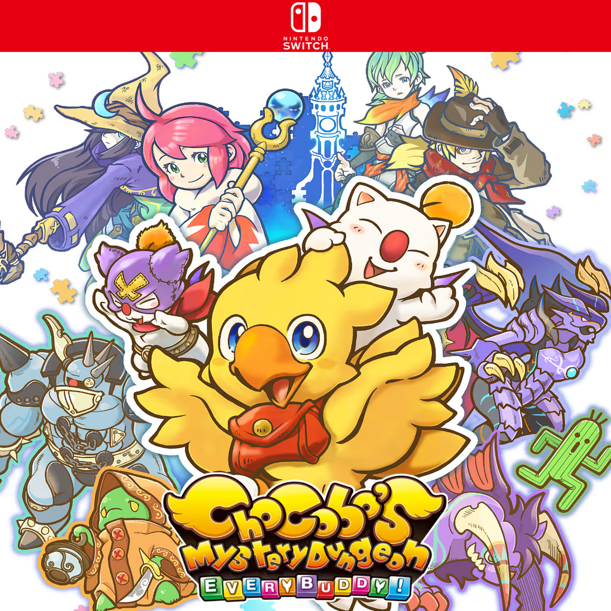 Carátula de Chocobos Mystery Dungeon EVERY BUDDY! - Nintendo Switch