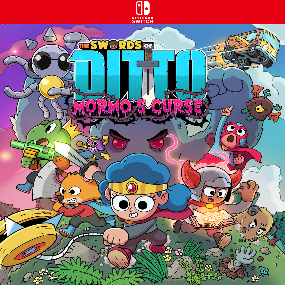 Carátula de The Swords of Ditto: Mormos Curse - Nintendo Switch