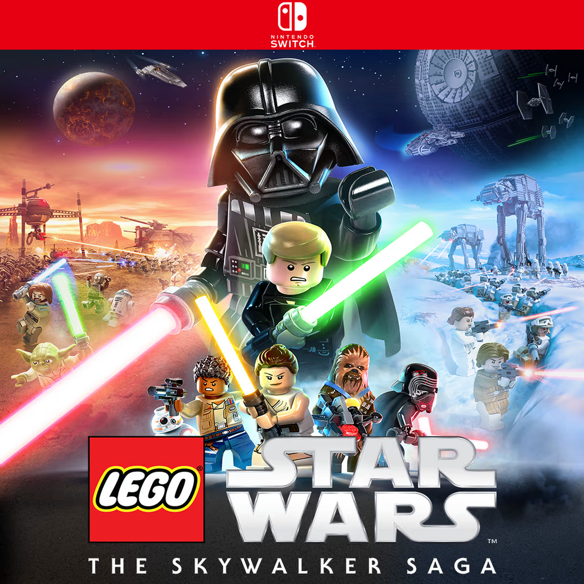 Carátula de LEGO Star Wars: The Skywalker Saga - Nintendo Switch