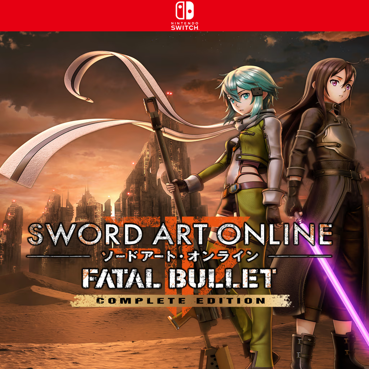 Carátula de SWORD ART ONLINE: FATAL BULLET Complete Edition - Nintendo Switch