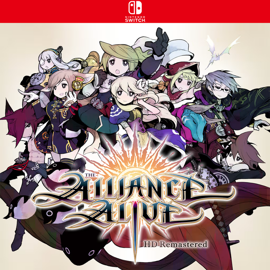Carátula de The Alliance Alive HD Remastered - Nintendo Switch
