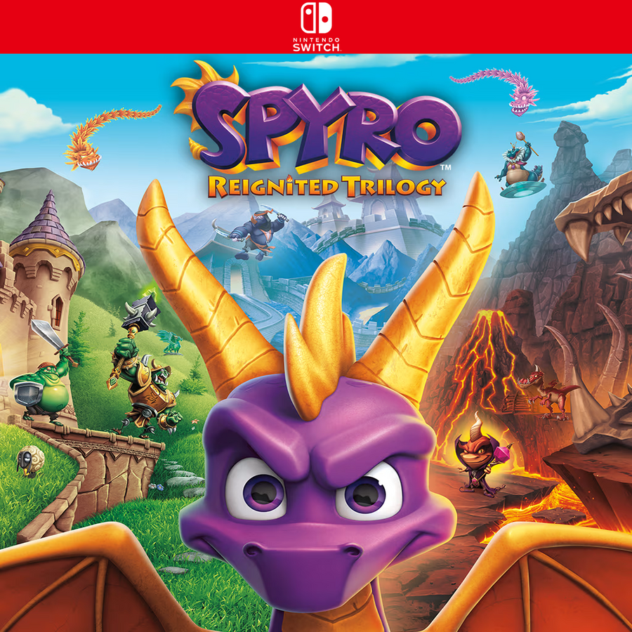 Carátula de Spyro Reignited Trilogy - Nintendo Switch