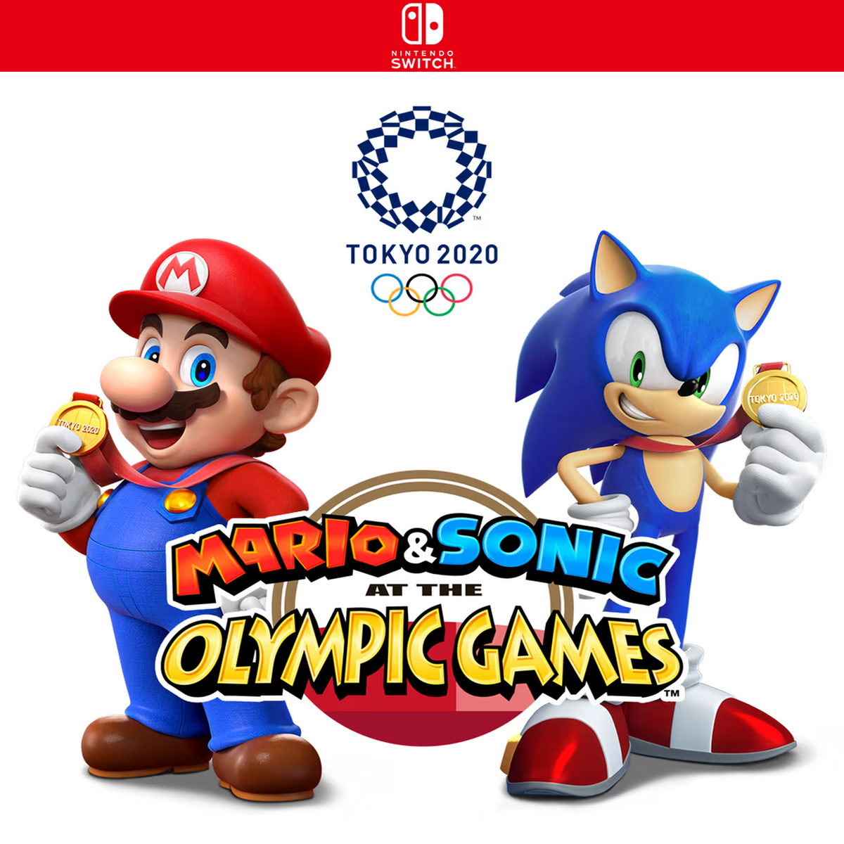 Carátula de Mario & Sonic at the Olympic Games Tokyo 2020 - Nintendo Switch