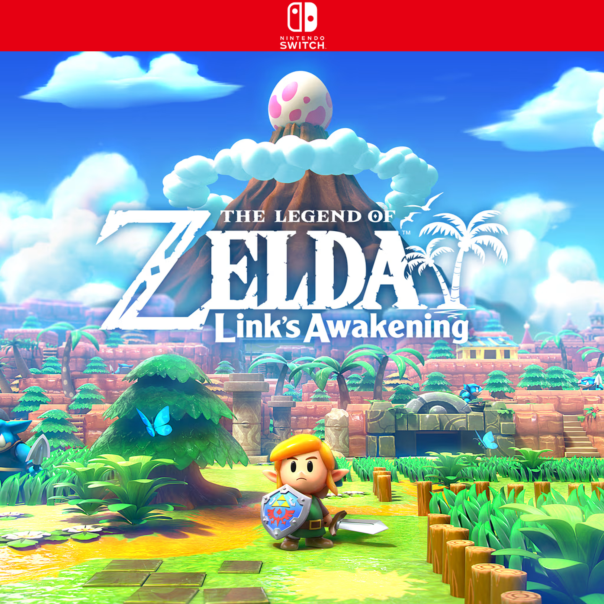 Carátula de The Legend of Zelda: Links Awakening - Nintendo Switch