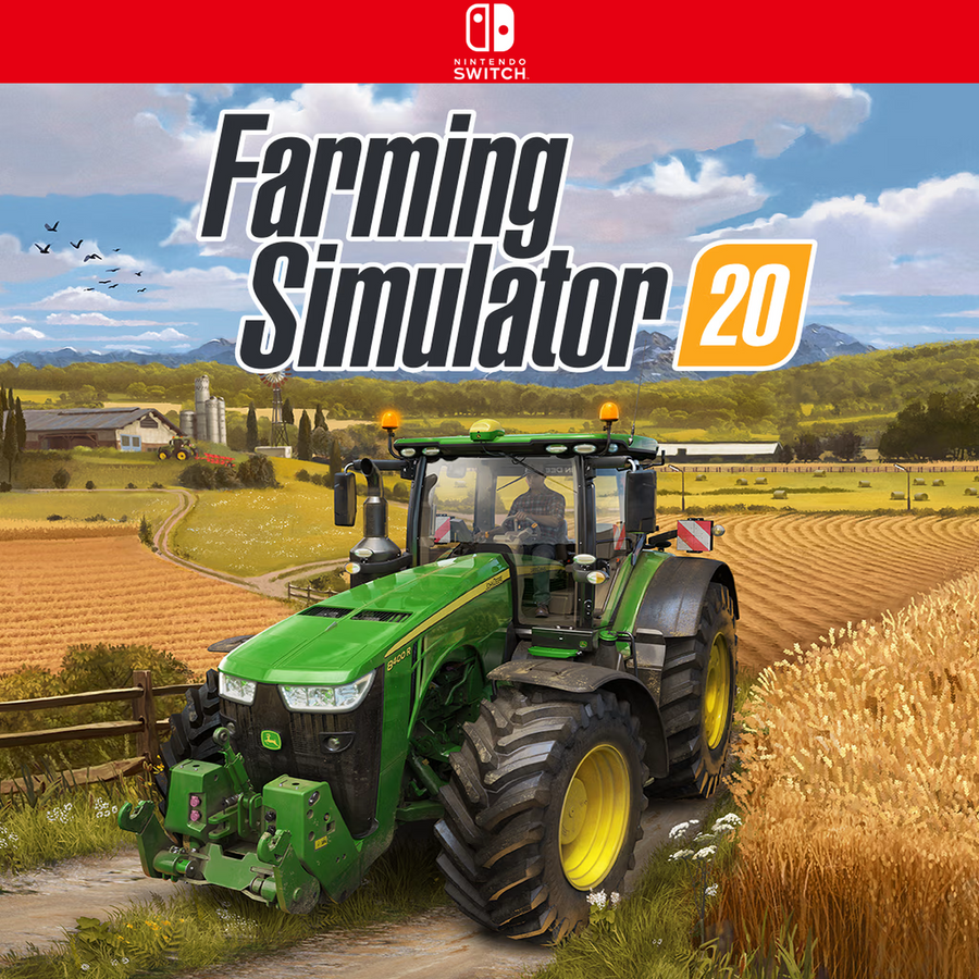 Carátula de Farming Simulator 20 - Nintendo Switch