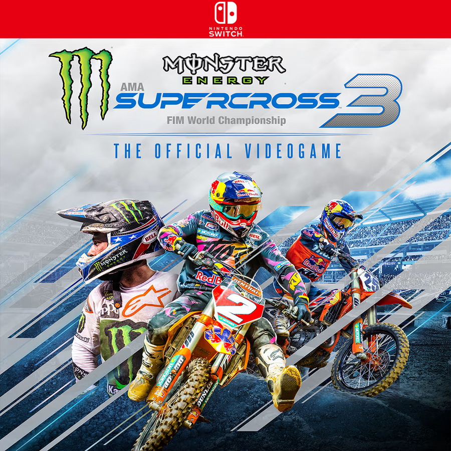 Carátula de Monster Energy Supercross - The Official Videogame 3 - Nintendo Switch