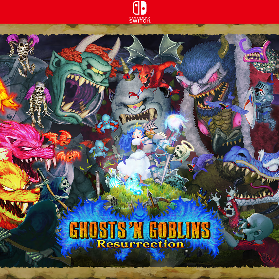 Carátula de Ghosts n Goblins Resurrection - Nintendo Switch