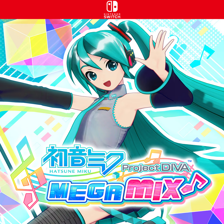 Carátula de Hatsune Miku: Project DIVA Mega Mix - Nintendo Switch