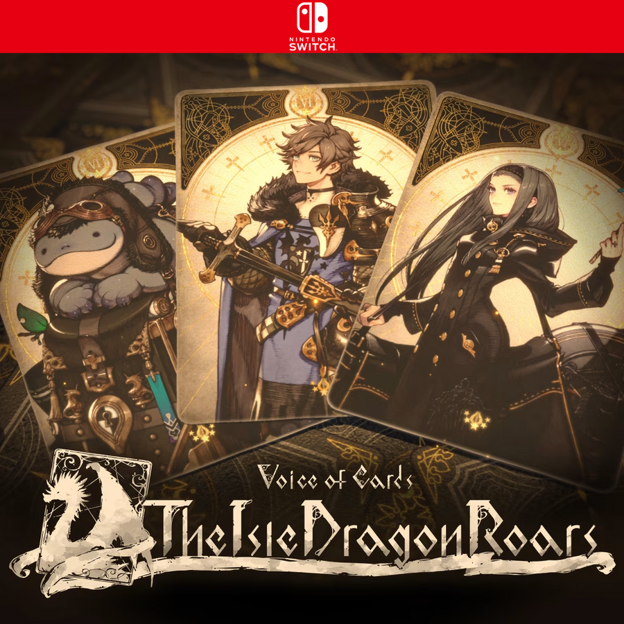 Carátula de Voice of Cards: The Isle Dragon Roars - Nintendo Switch