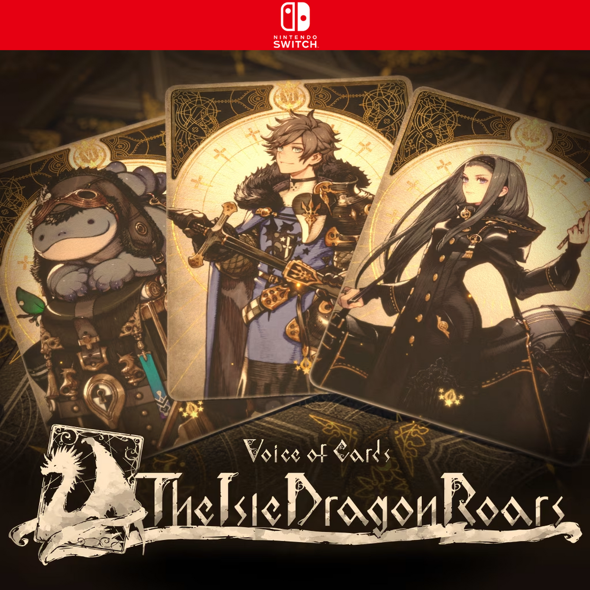 Carátula de Voice of Cards: The Isle Dragon Roars - Nintendo Switch