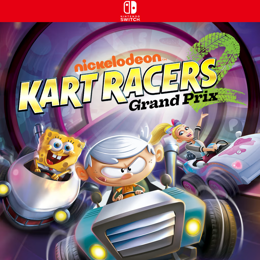 Carátula de Nickelodeon Kart Racers 2: Grand Prix - Nintendo Switch