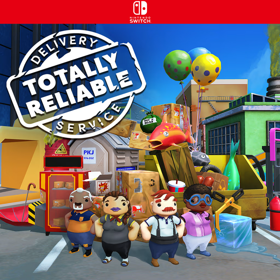 Carátula de Totally Reliable Delivery Service - Nintendo Switch