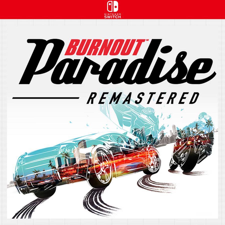 Carátula de Burnout Paradise Remastered - Nintendo Switch
