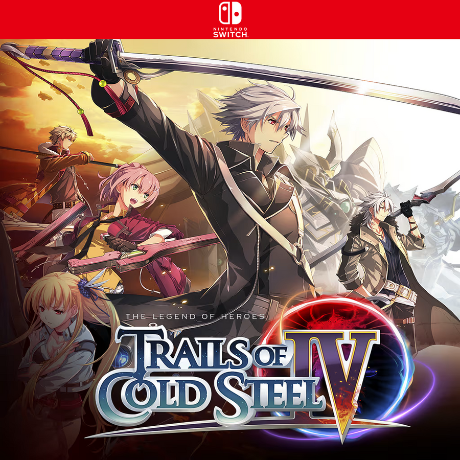 Carátula de The Legend of Heroes: Trails of Cold Steel IV - Nintendo Switch