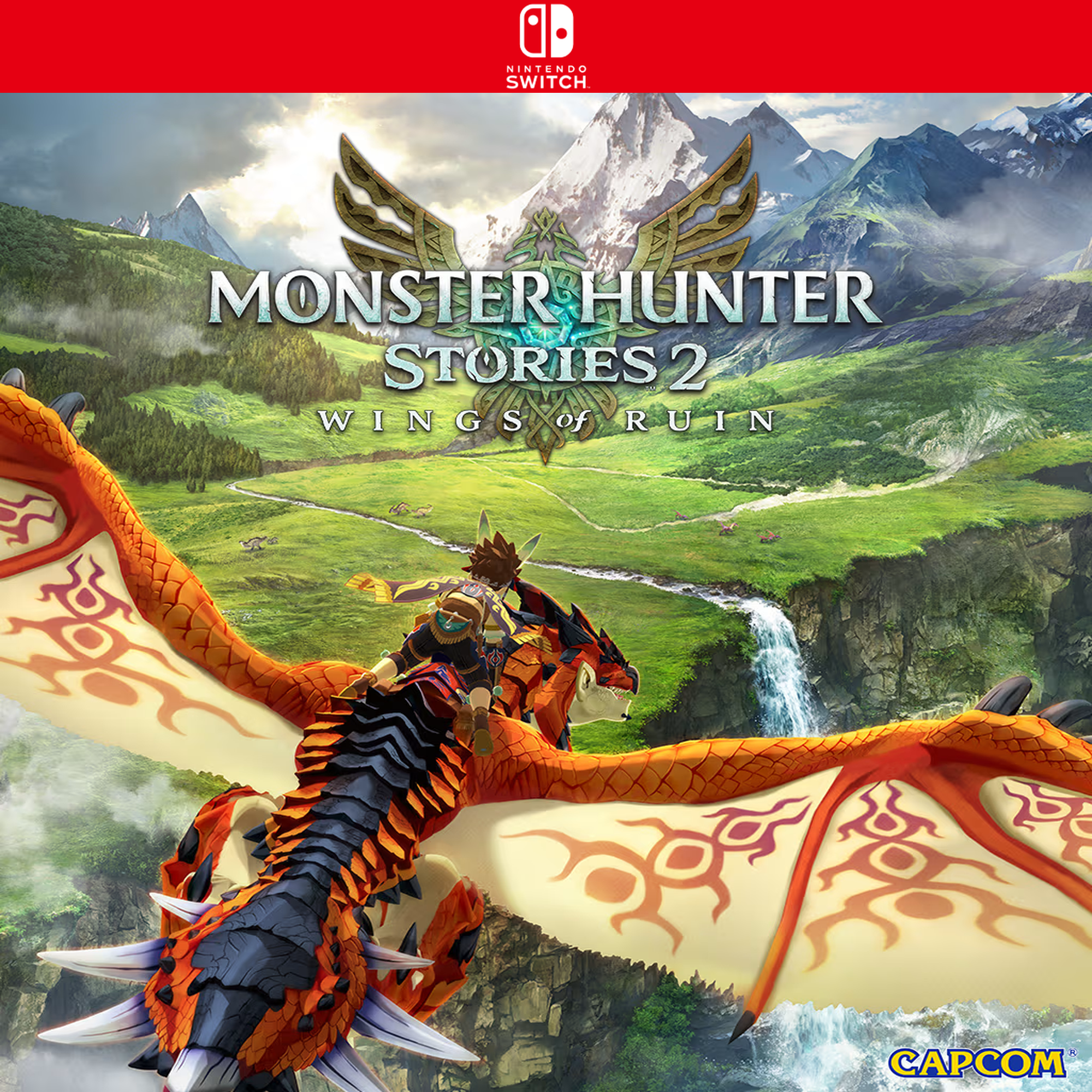 Carátula de Monster Hunter Stories 2: Wings of Ruin - Nintendo Switch