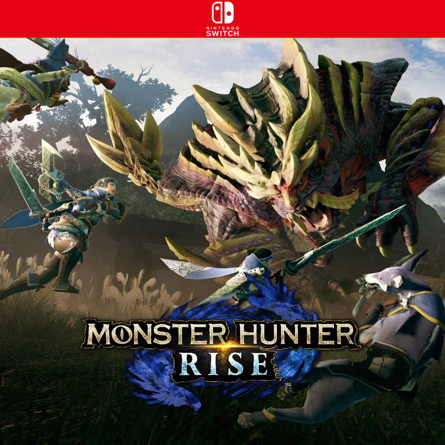 Carátula de Monster Hunter Rise - Nintendo Switch