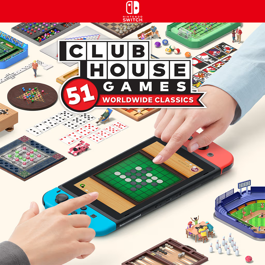 Carátula de Clubhouse Games: 51 Worldwide Classics - Nintendo Switch