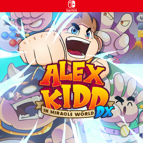 Carátula de Alex Kidd in Miracle World DX - Nintendo Switch