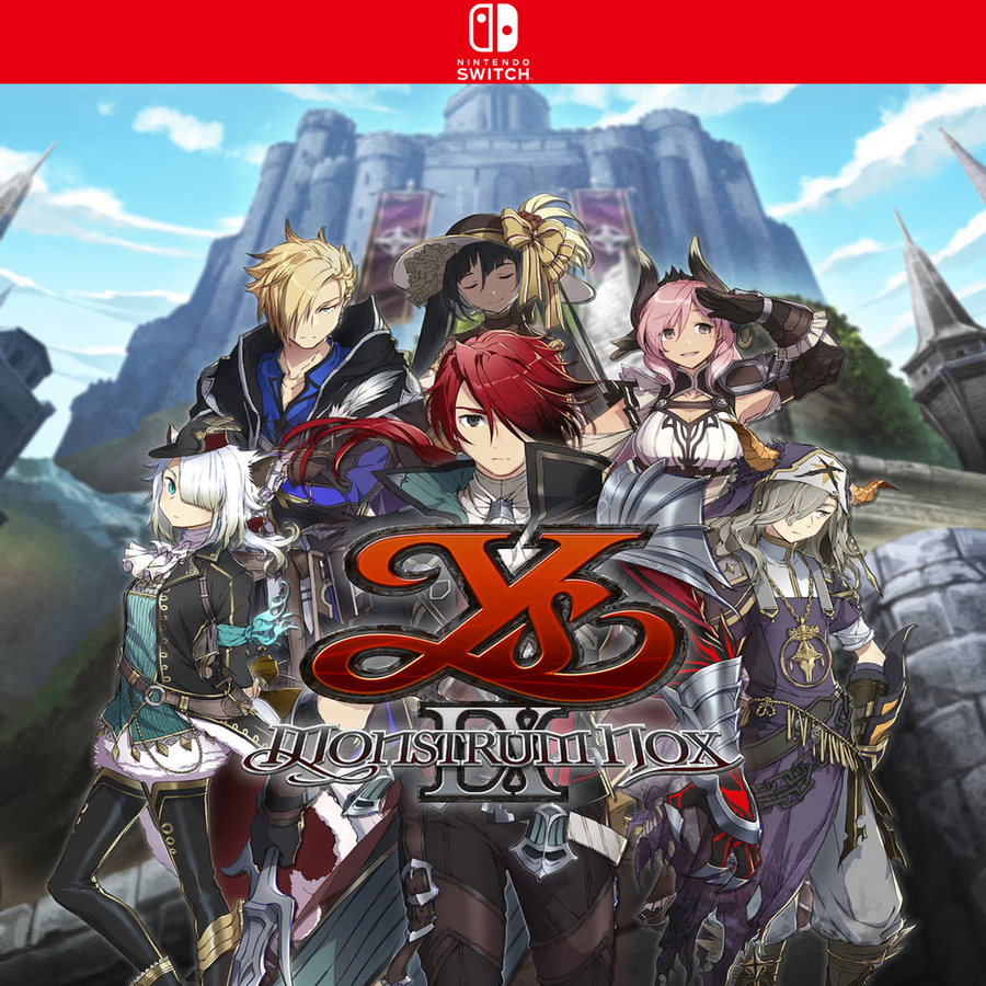 Carátula de Ys IX: Monstrum Nox - Nintendo Switch