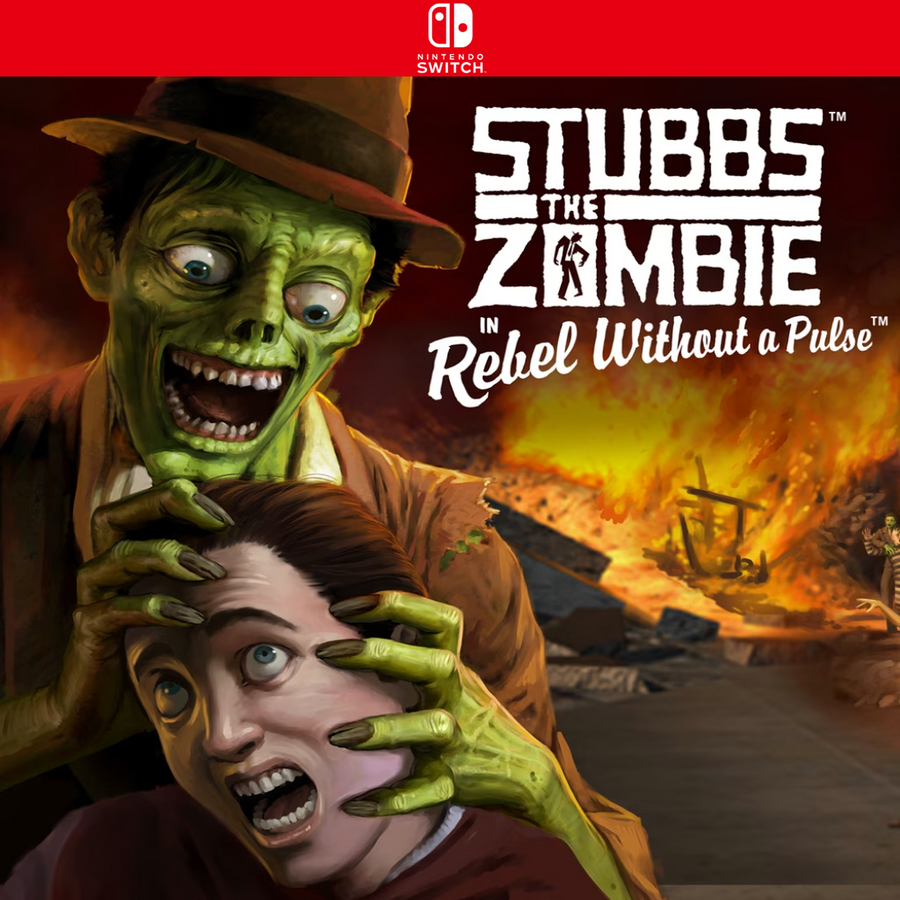 Carátula de Stubbs the Zombie in Rebel Without a Pulse - Nintendo Switch