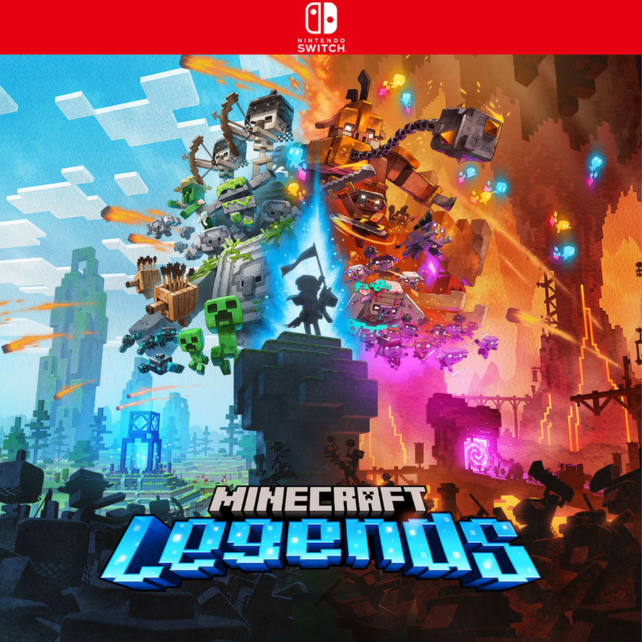 Carátula de Minecraft Legends - Nintendo Switch