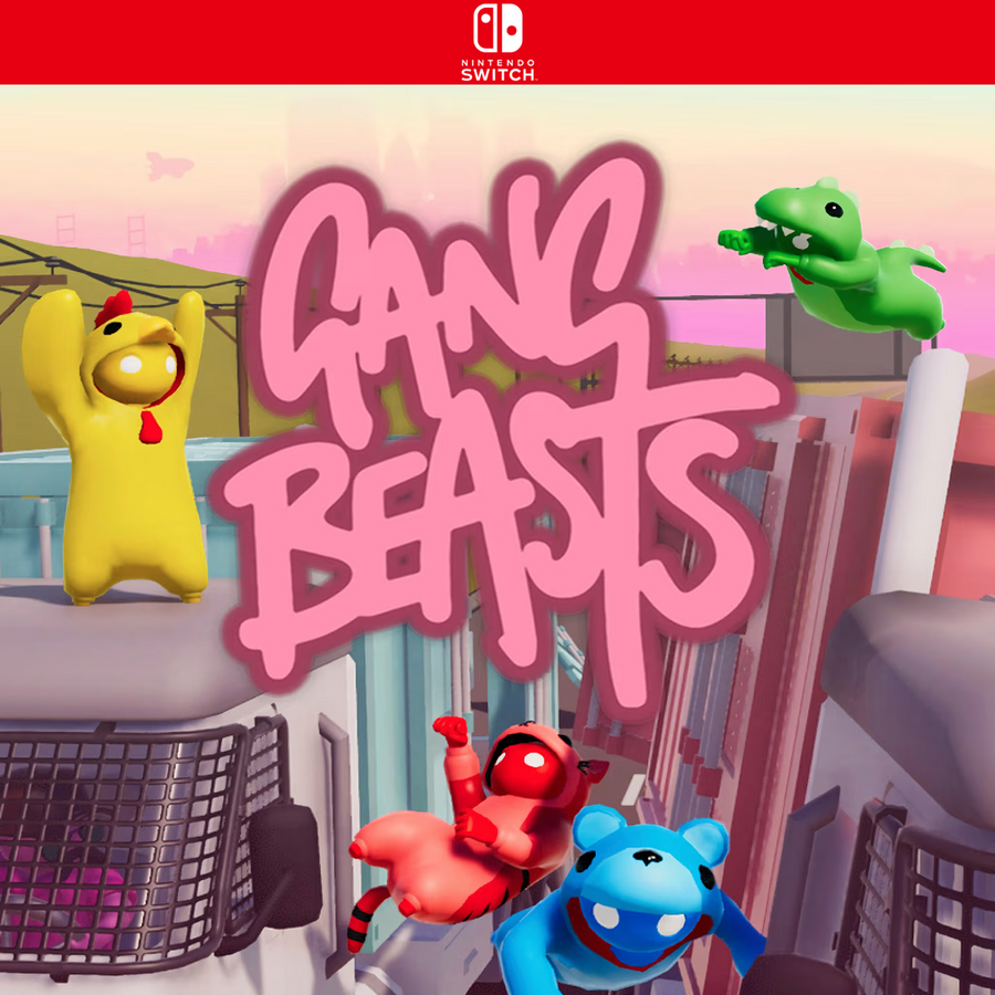 Carátula de Gang Beasts - Nintendo Switch
