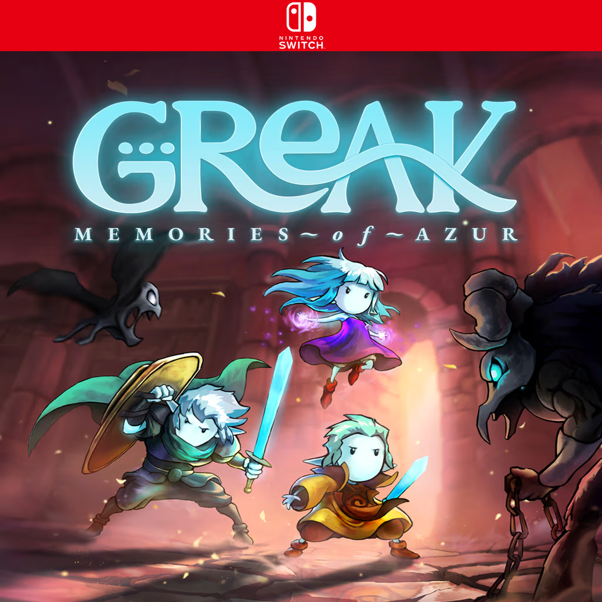 Carátula de Greak: Memories of Azur - Nintendo Switch