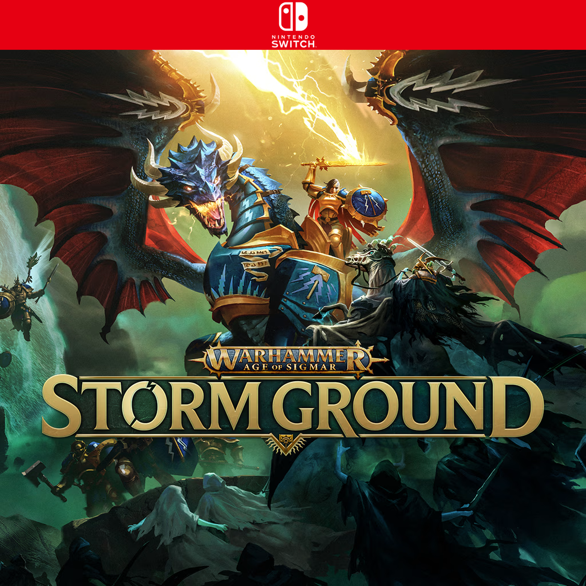 Carátula de Warhammer Age of Sigmar: Storm Ground - Nintendo Switch