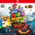 Carátula de Super Mario 3D World + Bowsers Fury - Nintendo Switch