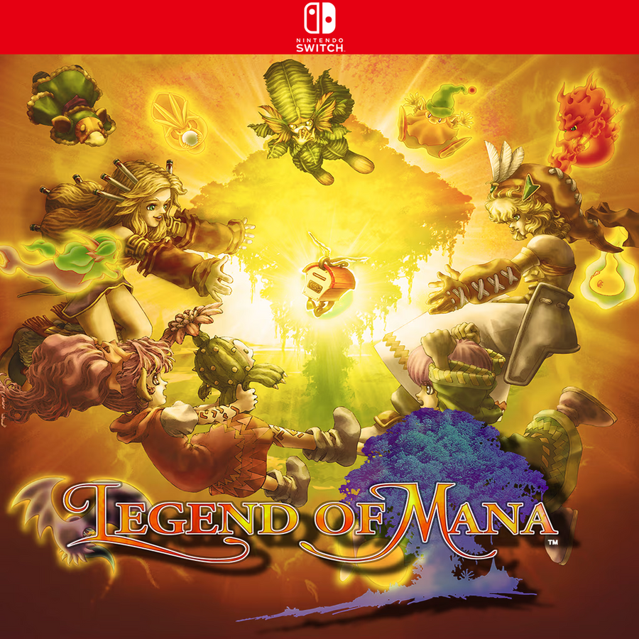 Carátula de Legend of Mana - Nintendo Switch