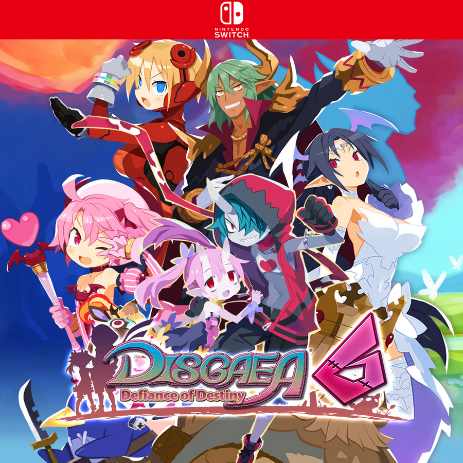 Carátula de Disgaea 6: Defiance of Destiny - Nintendo Switch