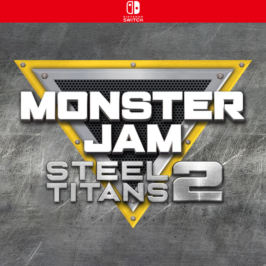 Carátula de Monster Jam Steel Titans 2 - Nintendo Switch