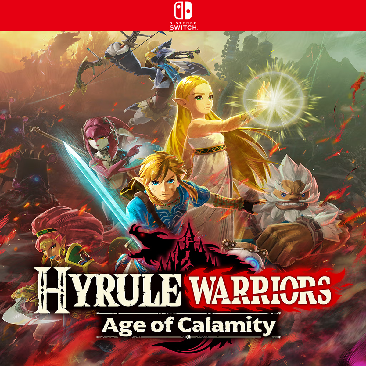 Carátula de Hyrule Warriors: Age of Calamity - Nintendo Switch
