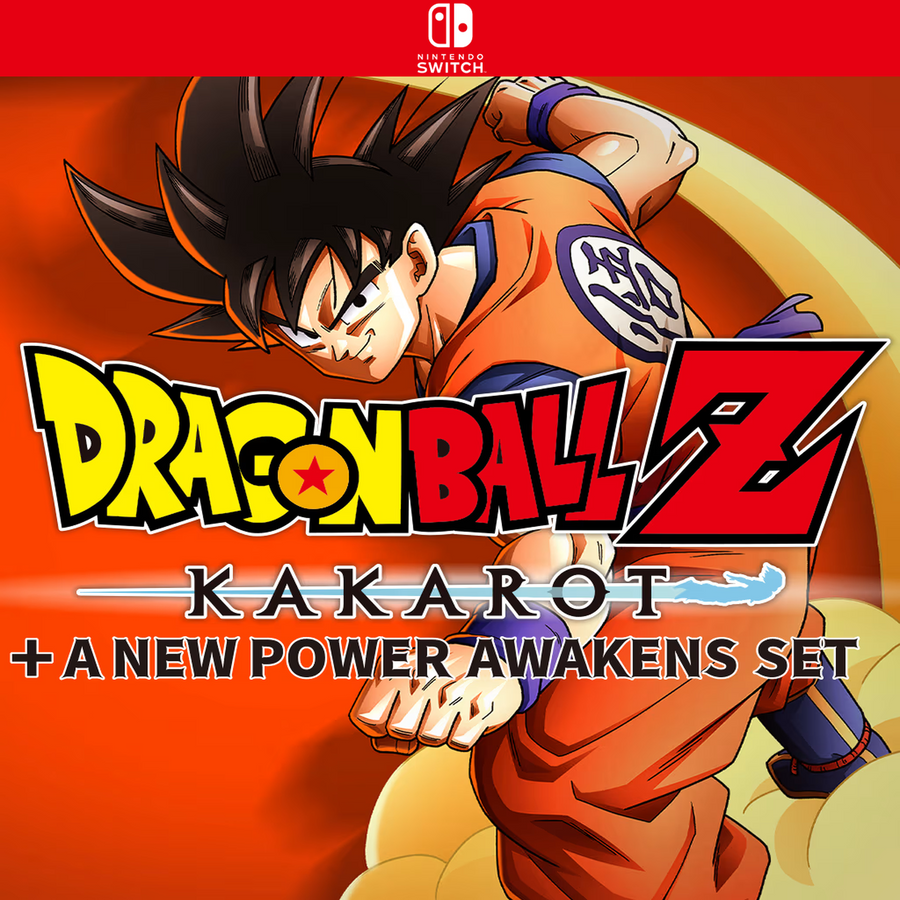 Carátula de DRAGON BALL Z: KAKAROT + A NEW POWER AWAKENS SET - Nintendo Switch
