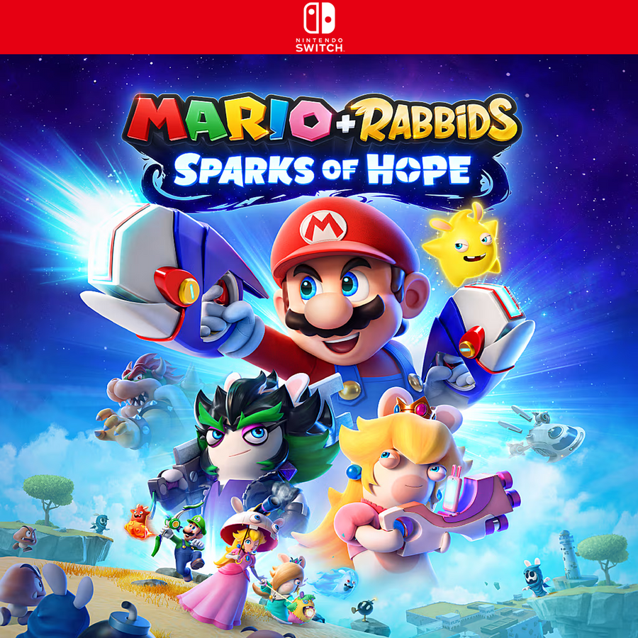 Carátula de MARIO + RABBIDS SPARKS OF HOPE - Nintendo Switch