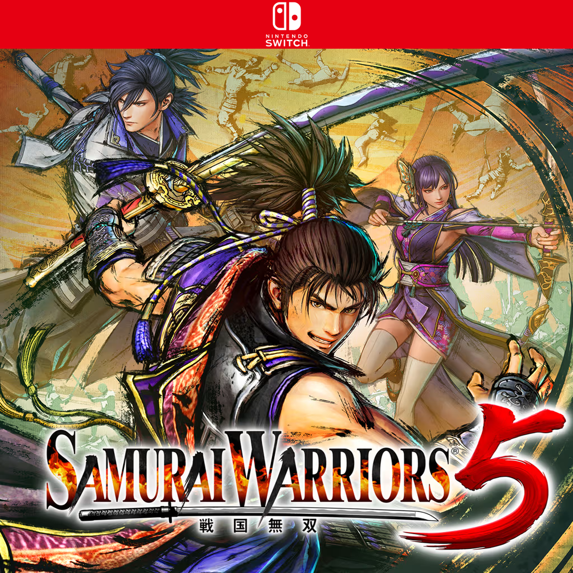 Carátula de SAMURAI WARRIORS 5 - Nintendo Switch