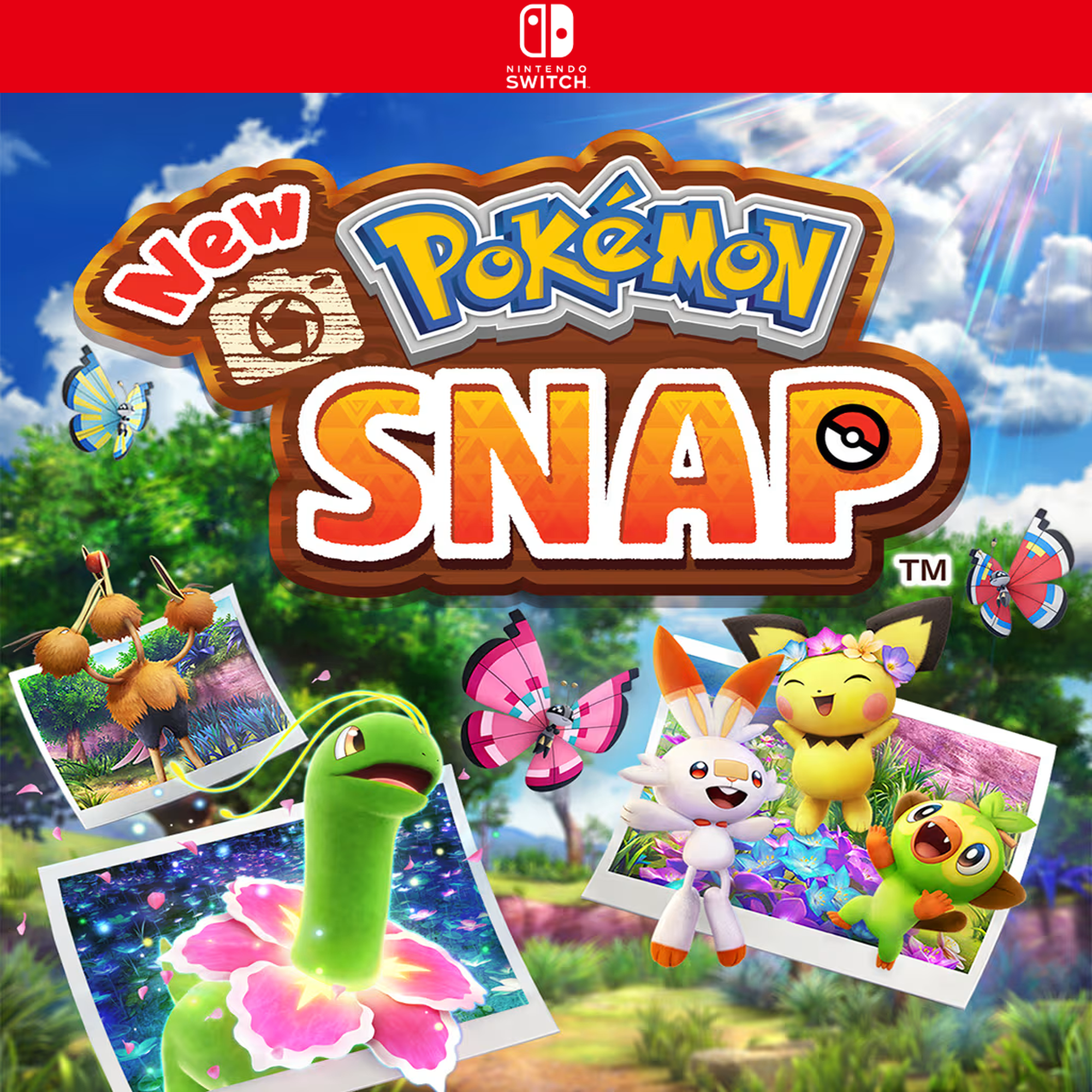 Carátula de New Pokémon Snap - Nintendo Switch