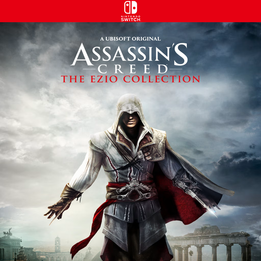 Carátula de ASSASSINS CREED THE EZIO COLLECTION - Nintendo Switch