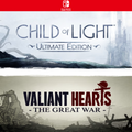 Carátula de Child of Light Ultimate Edition + Valiant Hearts: The Great War - Nintendo Switch
