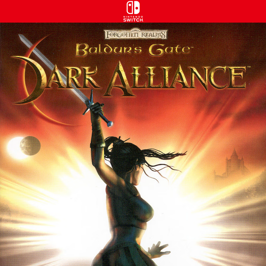 Carátula de Baldurs Gate: Dark Alliance - Nintendo Switch