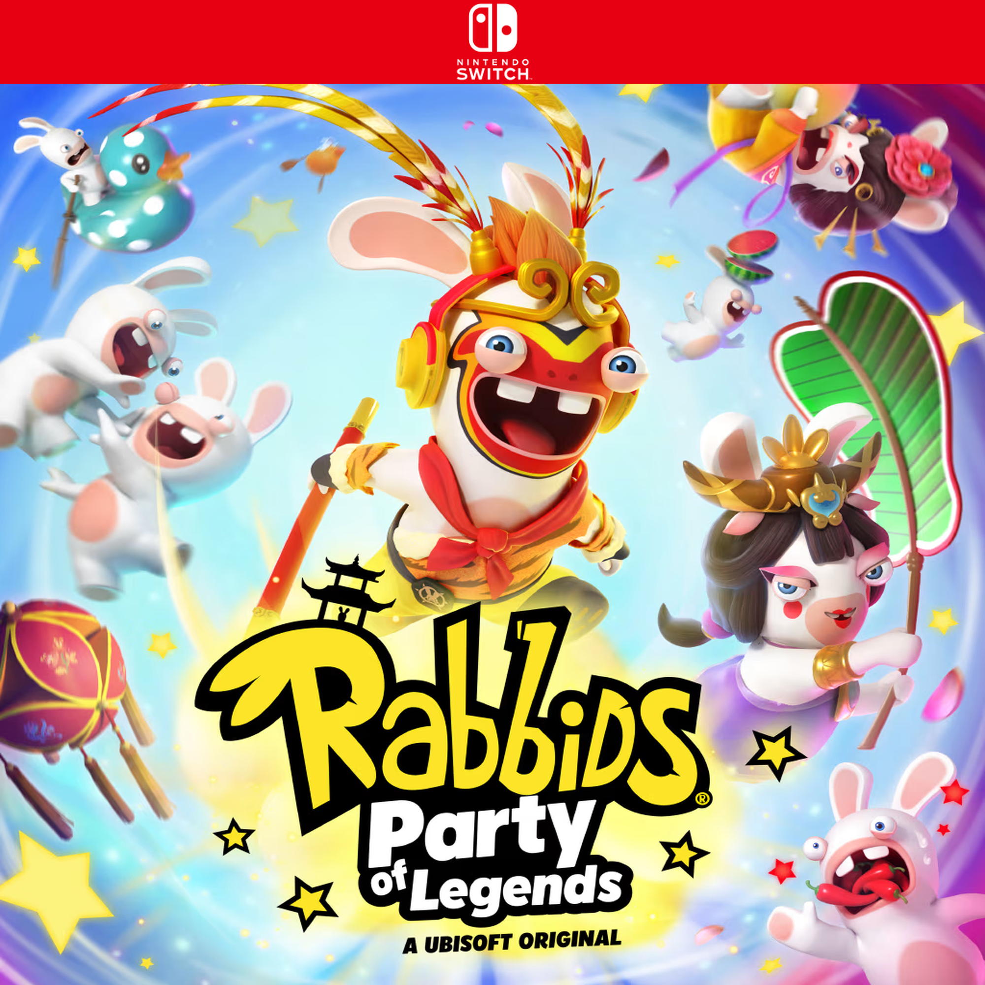 Carátula de Rabbids: Party of Legends - Nintendo Switch