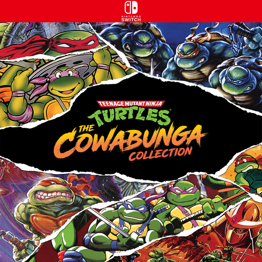 Carátula de Teenage Mutant Ninja Turtles: The Cowabunga Collection - Nintendo Switch