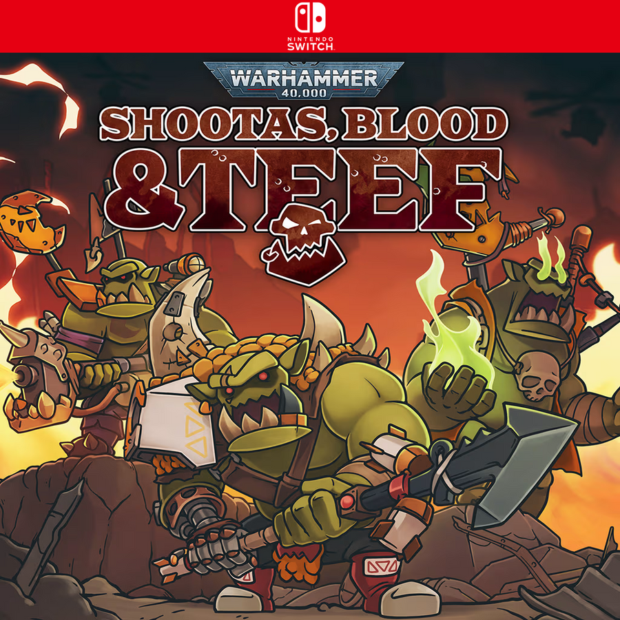 Carátula de Warhammer 40,000: Shootas, Blood & Teef - Nintendo Switch