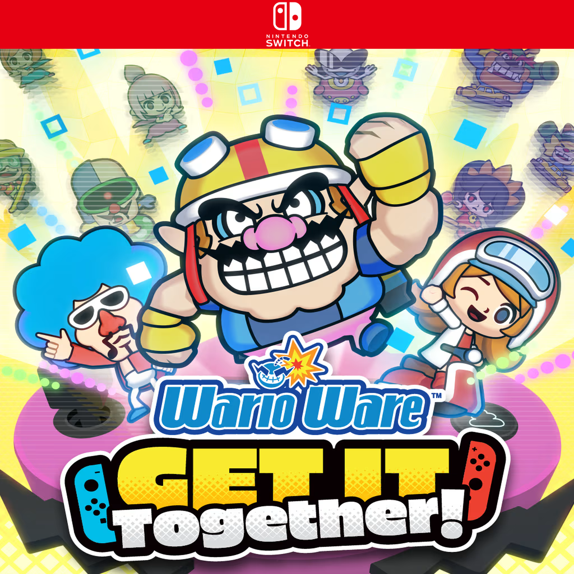 Carátula de WarioWare: Get It Together! - Nintendo Switch