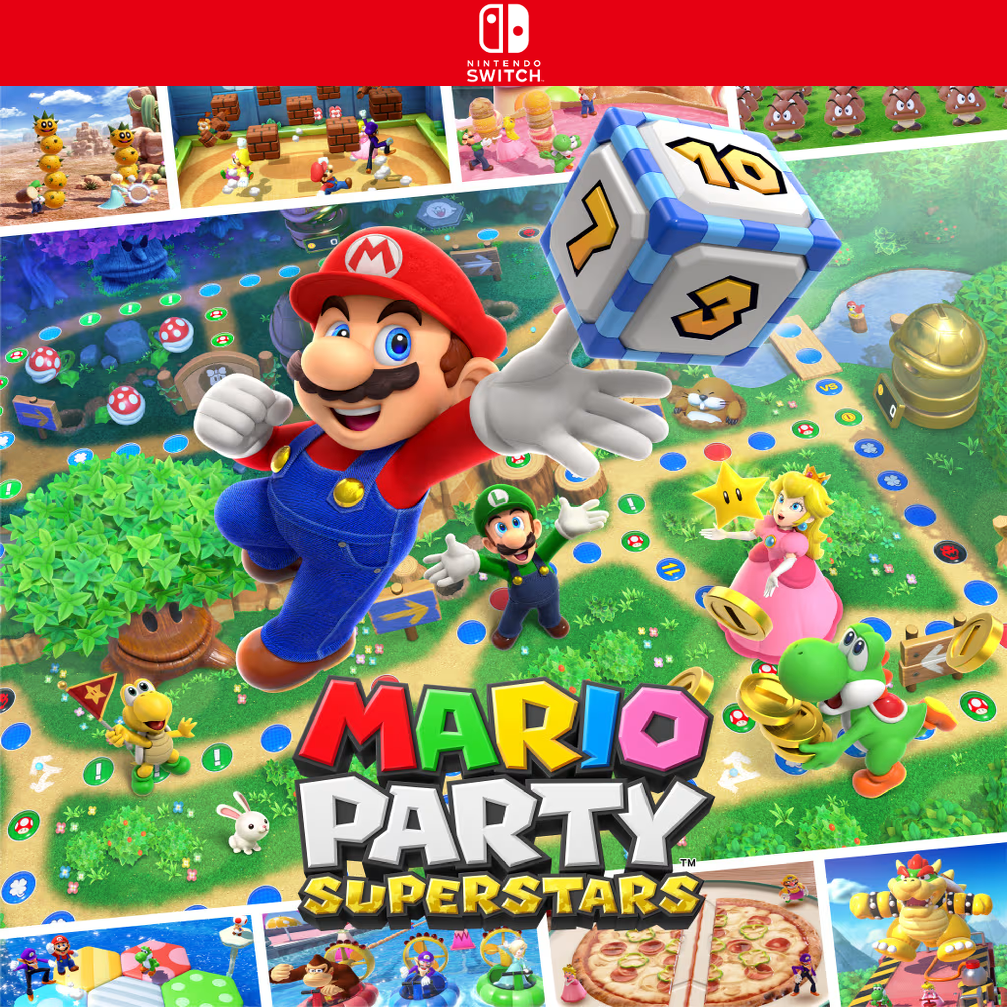 Carátula de Mario Party Superstars - Nintendo Switch
